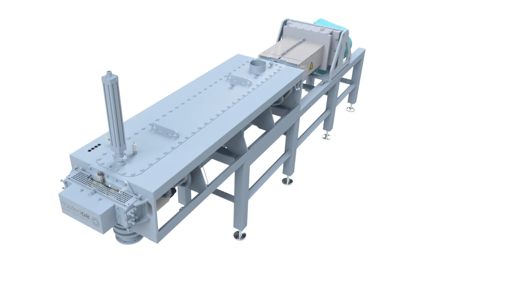 Automated kneading system hygienic design Sobatech