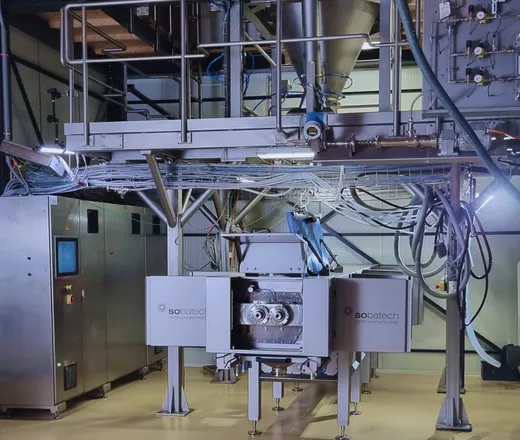 Plant-based meat production line