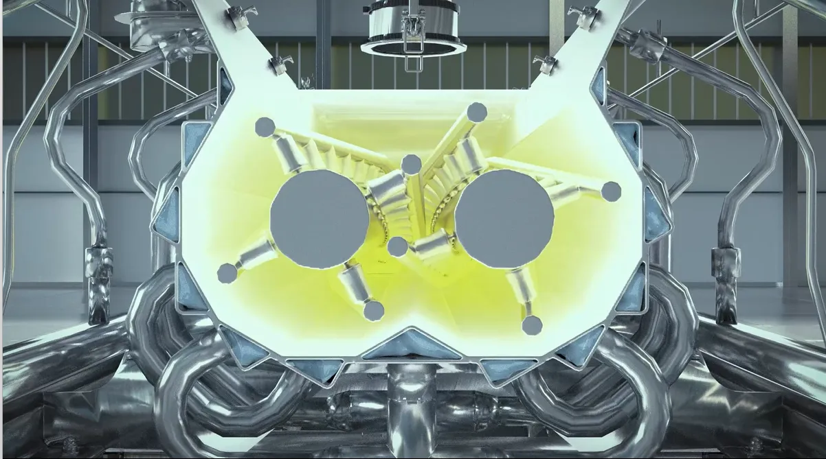 Real time heating or cooling continuous mixer