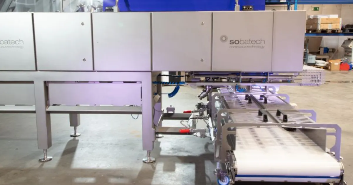 Continuous peanut bars mixer ready for shipment