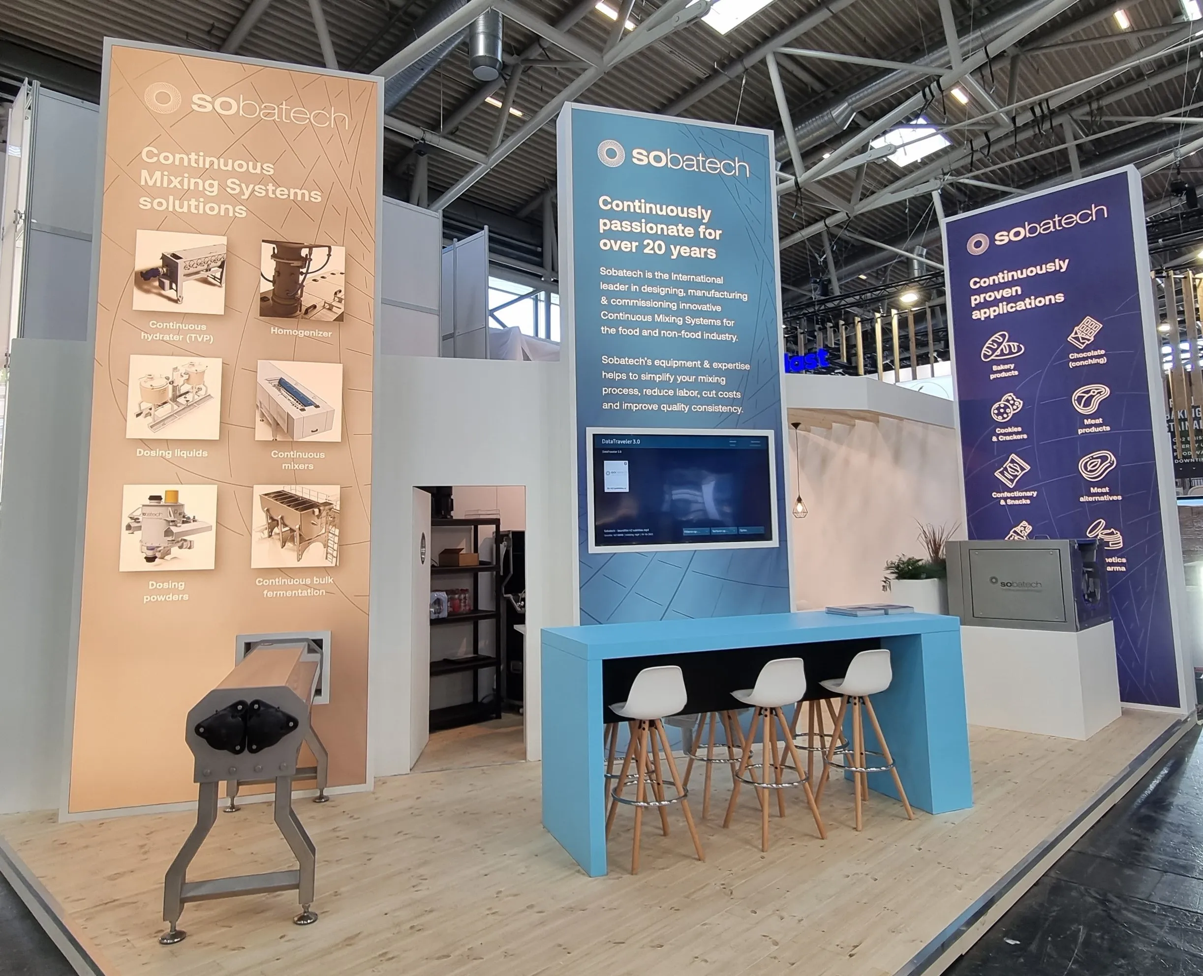 Sobatech exhibition stand at IBA 2023