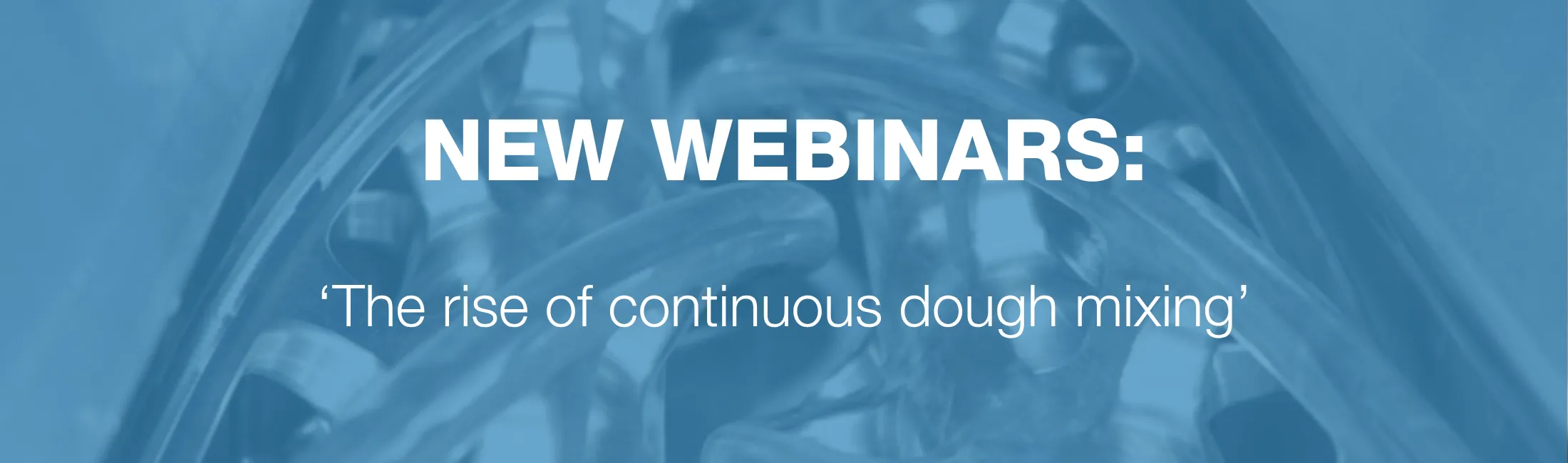 Webinar about the rise of continuous mixing in industrial production