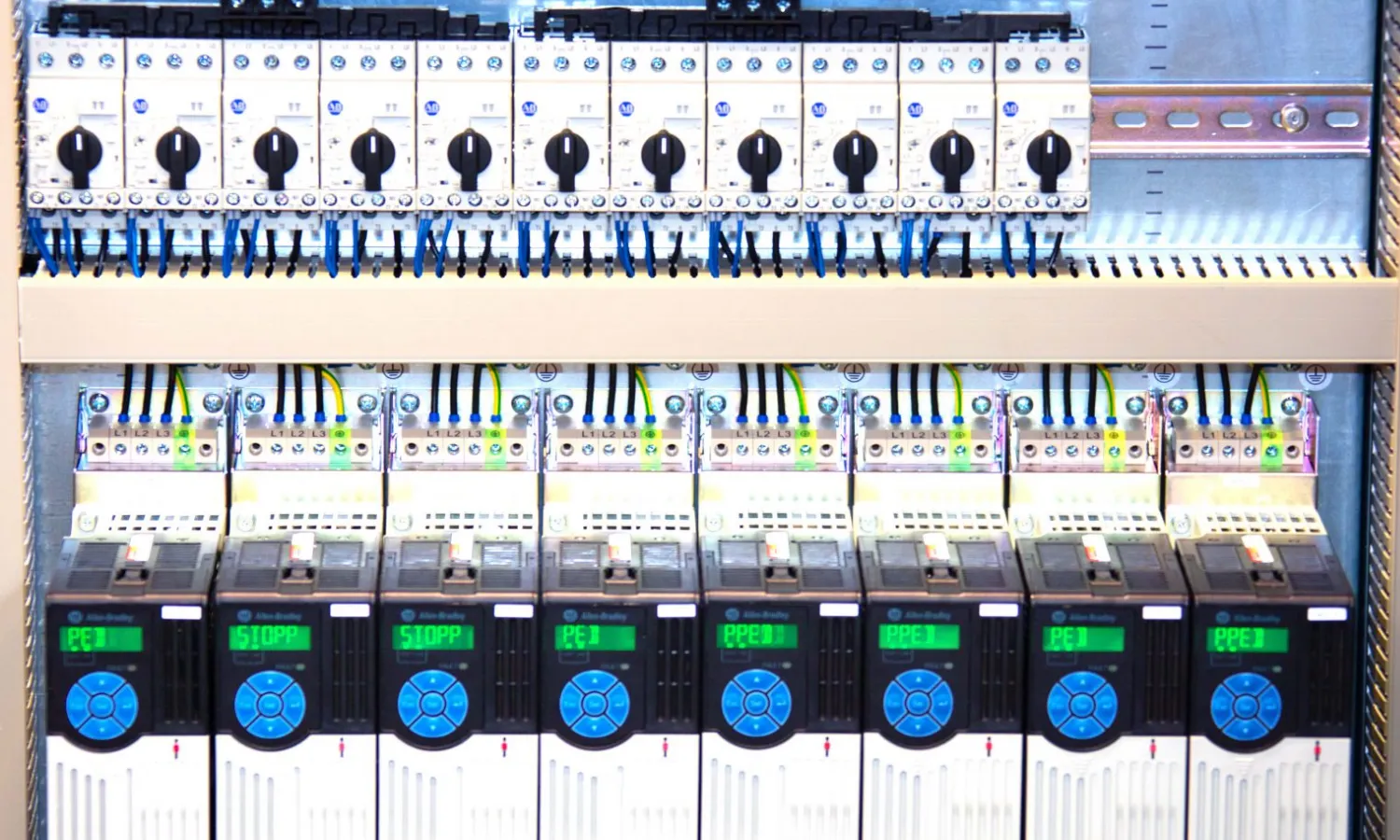Allen bradley controls for Sobatech continuous dosing and mixing system
