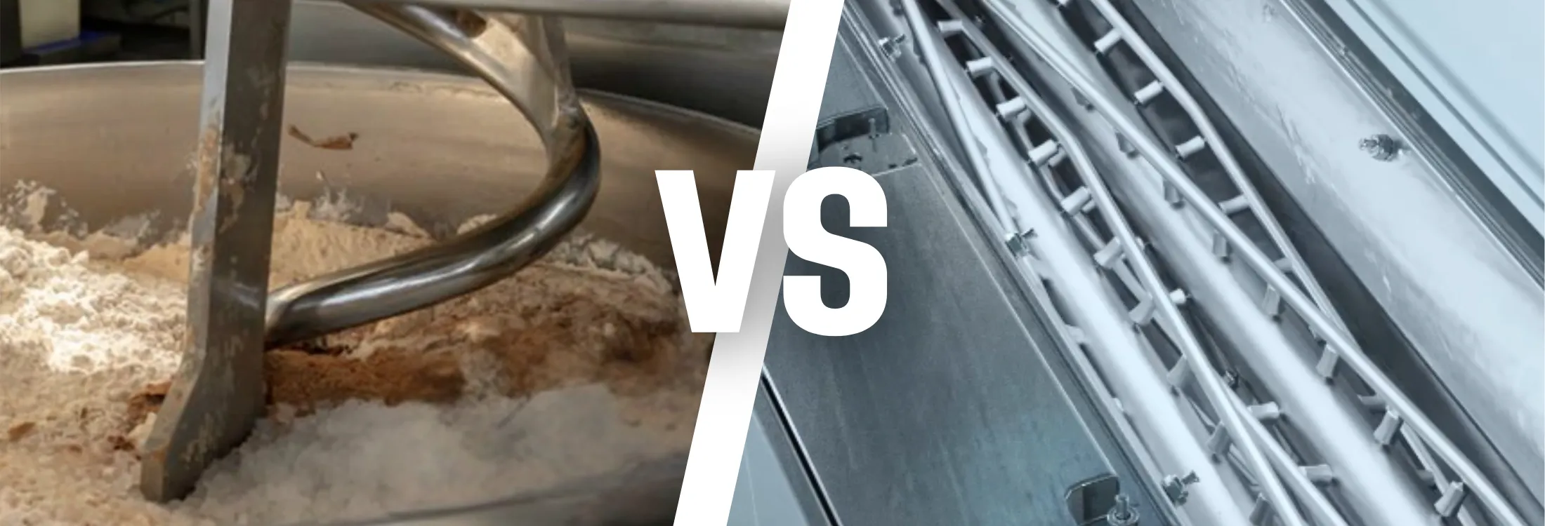 Comparison between batch mixing and continuous mixing