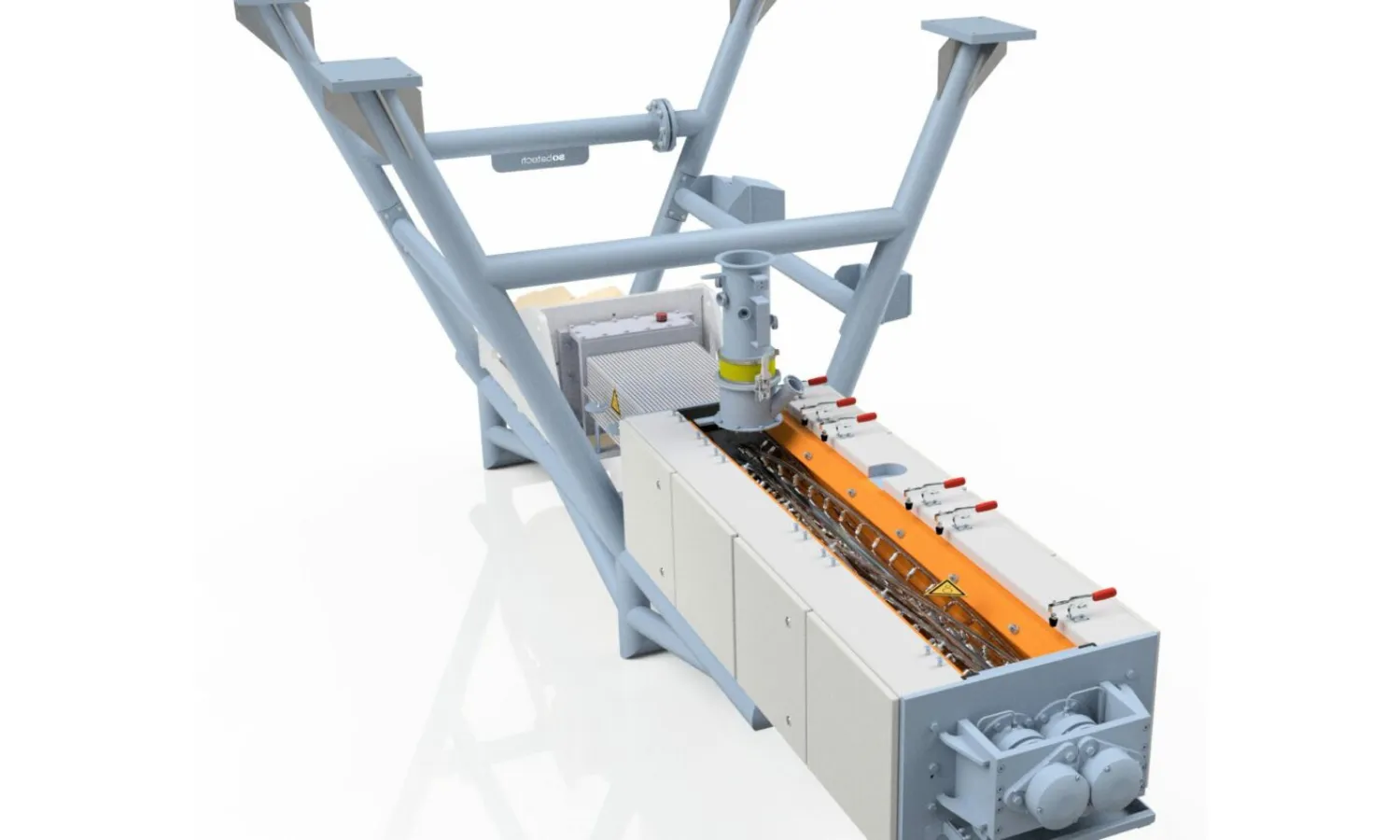 Sobatech hanging hygienic continuous mixer design