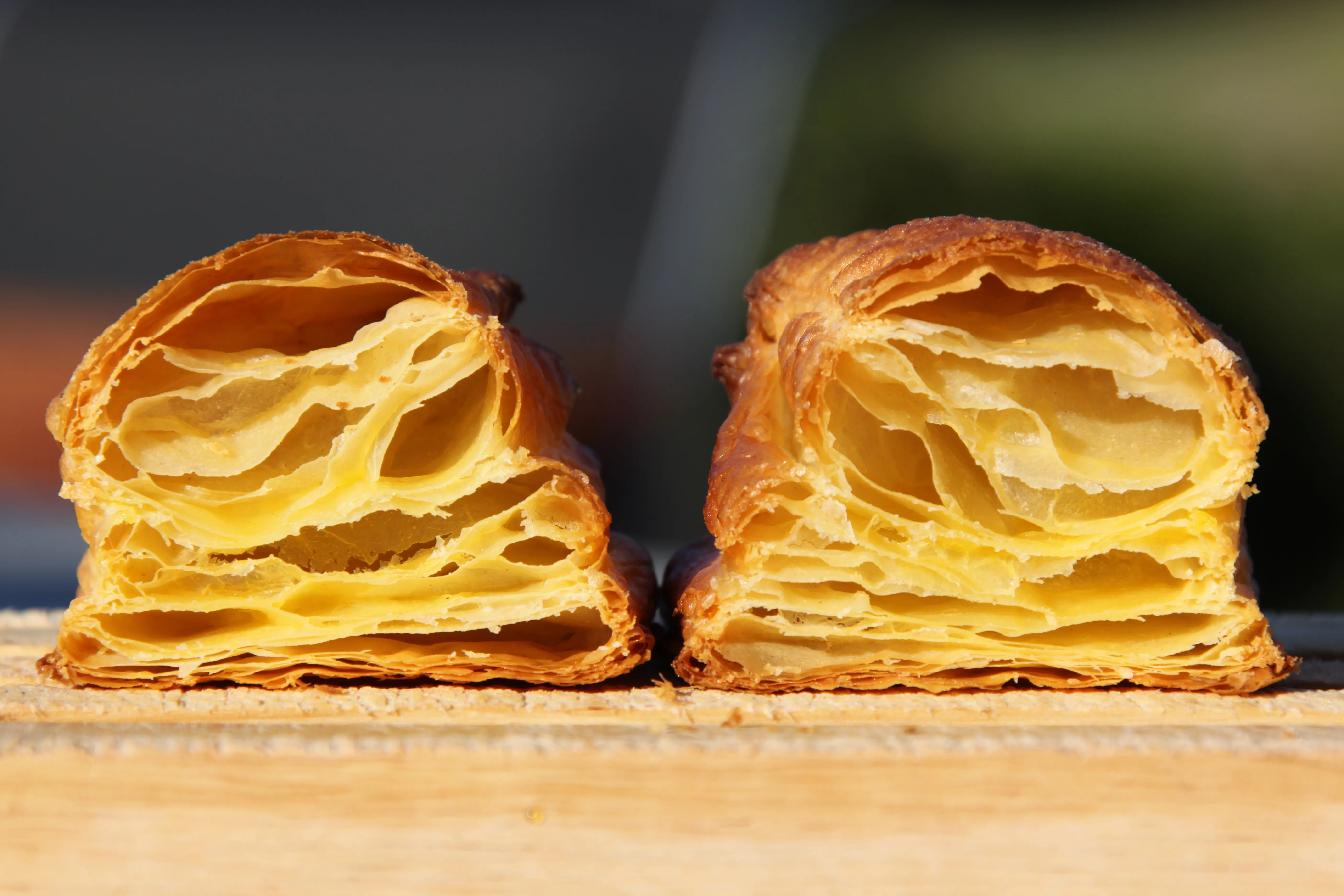 Each piece of dough has same mechnical treatment in continuous mixer